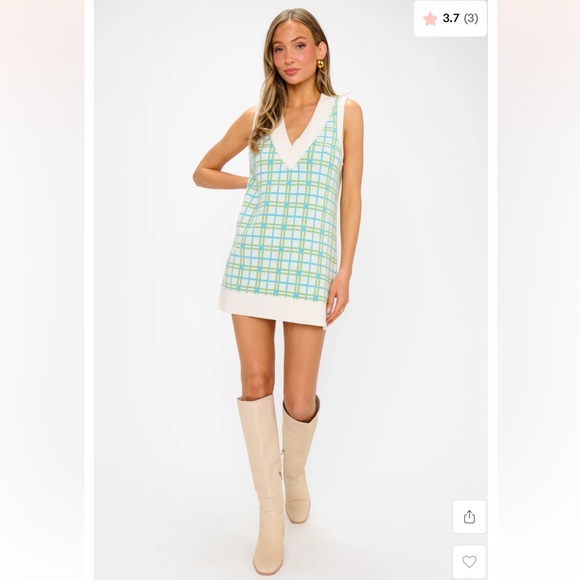 Show Me Your MuMu Hartford Tank Top Sweater Dress - Picture 2 of 6